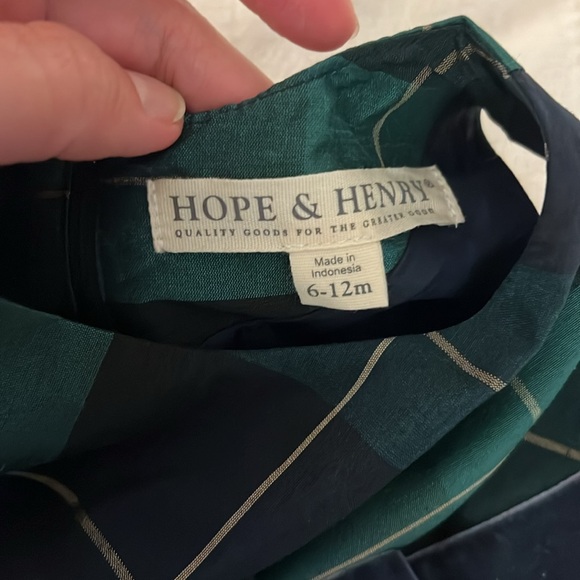 Hope and Henry Party Dress with Sash 6-12 Months - Picture 3 of 4